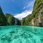 Water crystal beaches